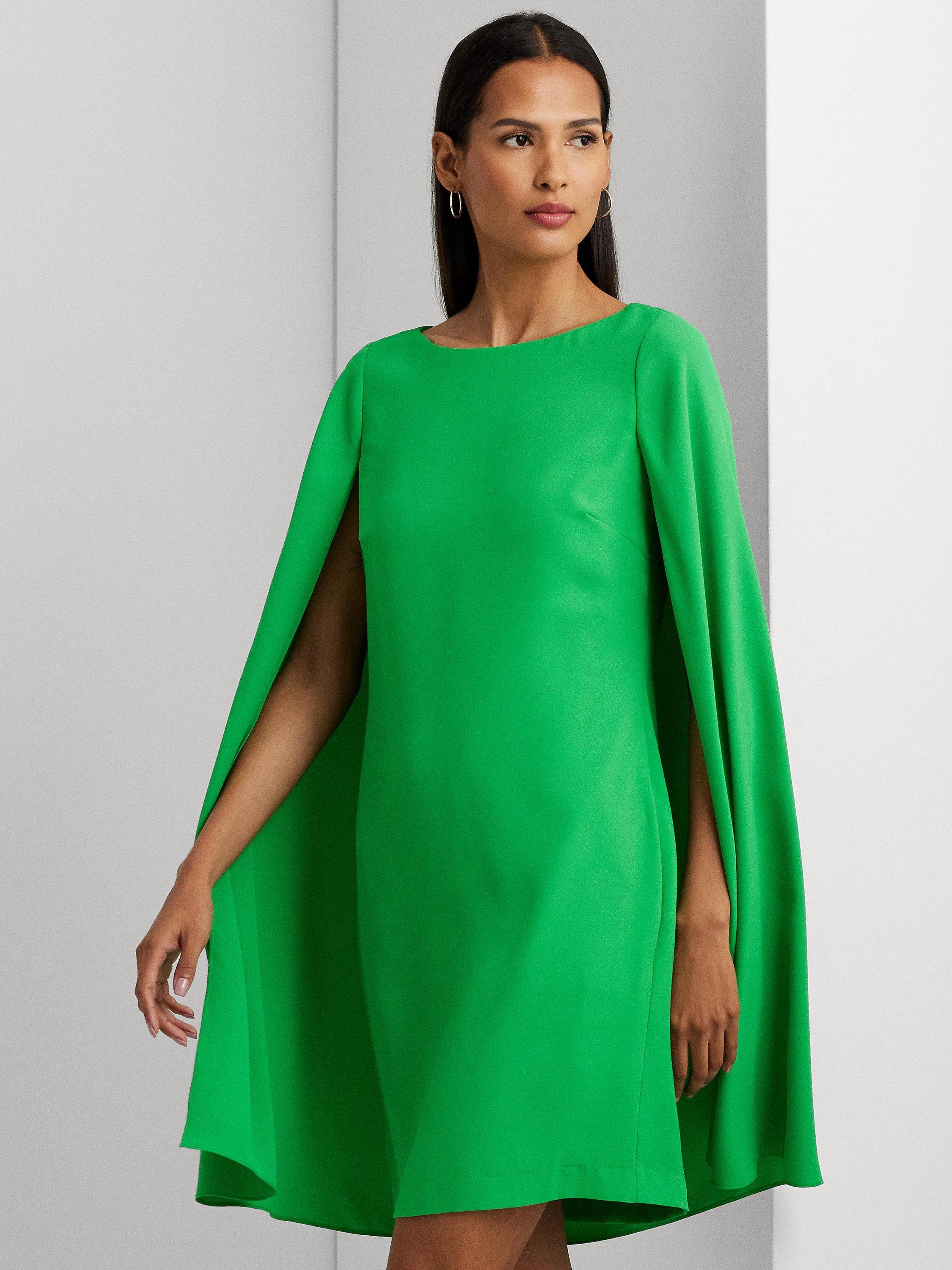 Lauren Ralph Lauren Petra Cape Georgette Dress