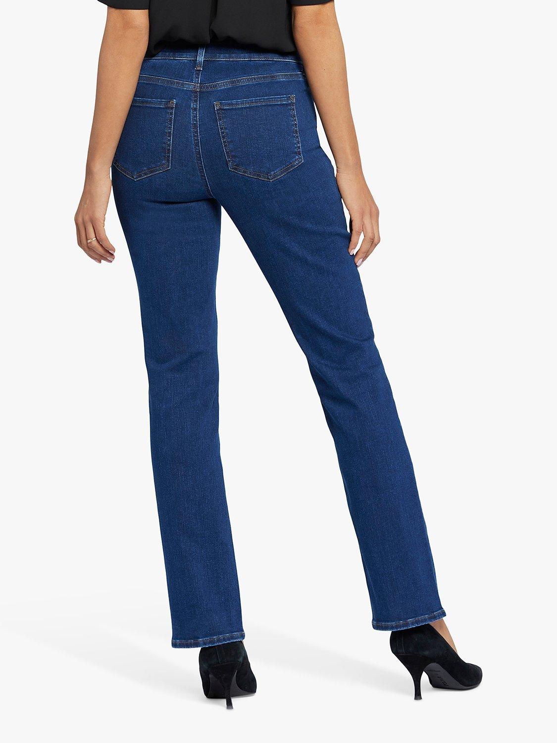 Product image 2 of 6, which shows NYDJ Ellison High Rise Straight Jeans, Quinn, 8