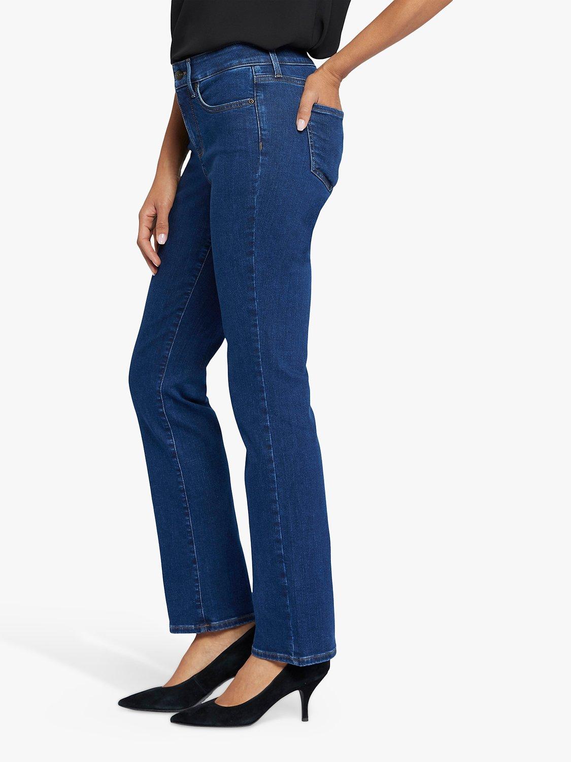 Product image 3 of 6, which shows NYDJ Ellison High Rise Straight Jeans, Quinn, 8