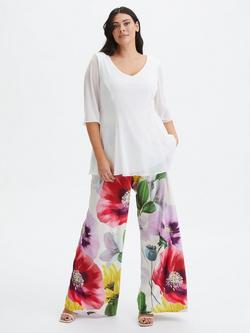 Scarlett & Jo V Neck Tunic, Ivory