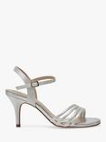 Rainbow Club Dakota Strappy Wedding Sandals, Ivory Satin