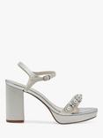 Rainbow Club Amara Faux Pearl Block Heel Sandals, Ivory