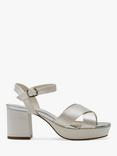 Rainbow Club Zuri Platform Wedding Sandals, Ivory Satin