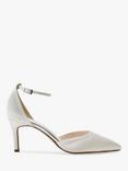 Rainbow Club Elari Ankle Strap Wedding Shoes, Ivory Satin