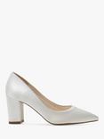 Rainbow Club Farah Wedding Court Shoes, Ivory Satin