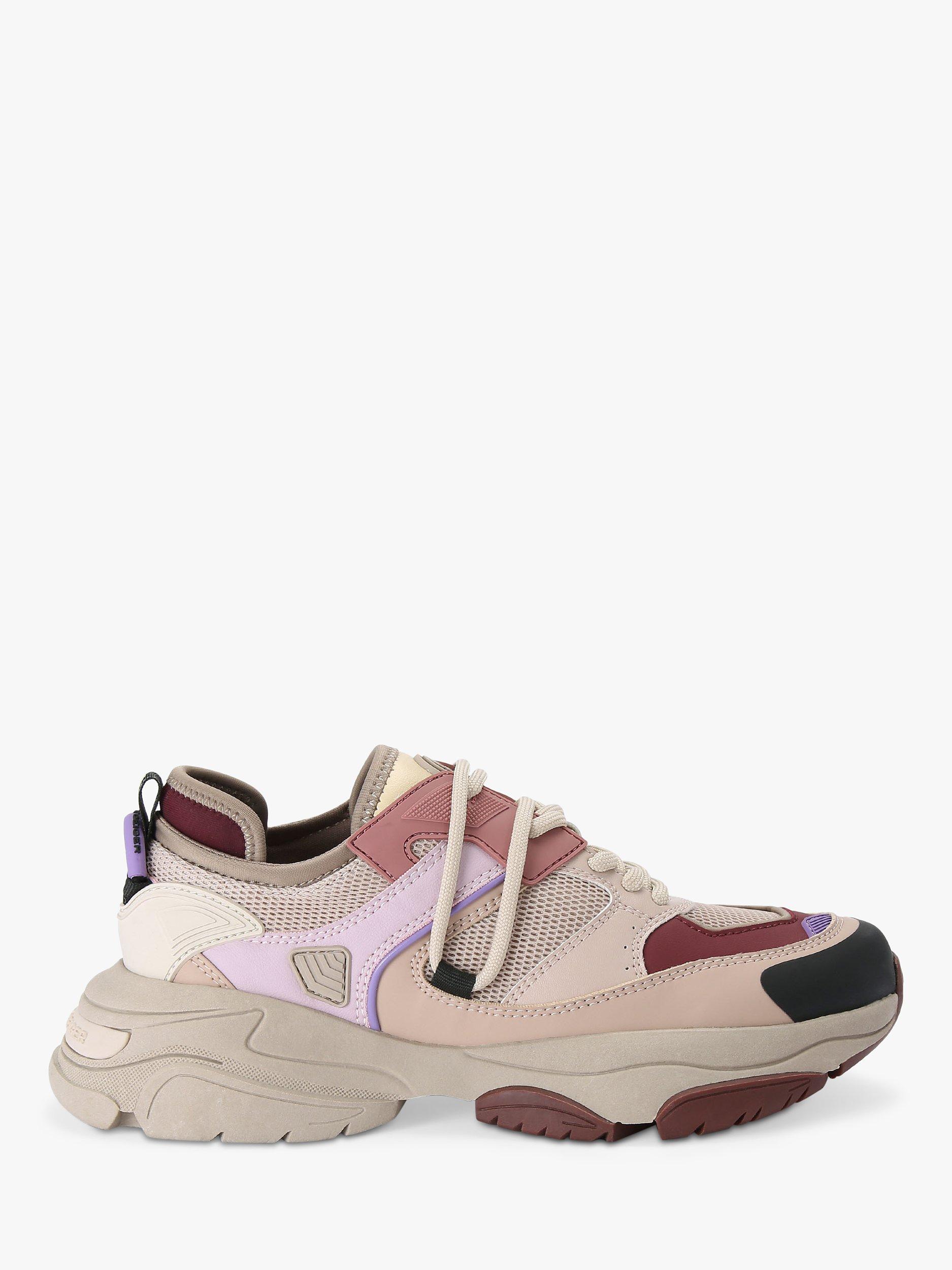 KG Kurt Geiger Lennox Chunky Trainers, Taupe/Multi
