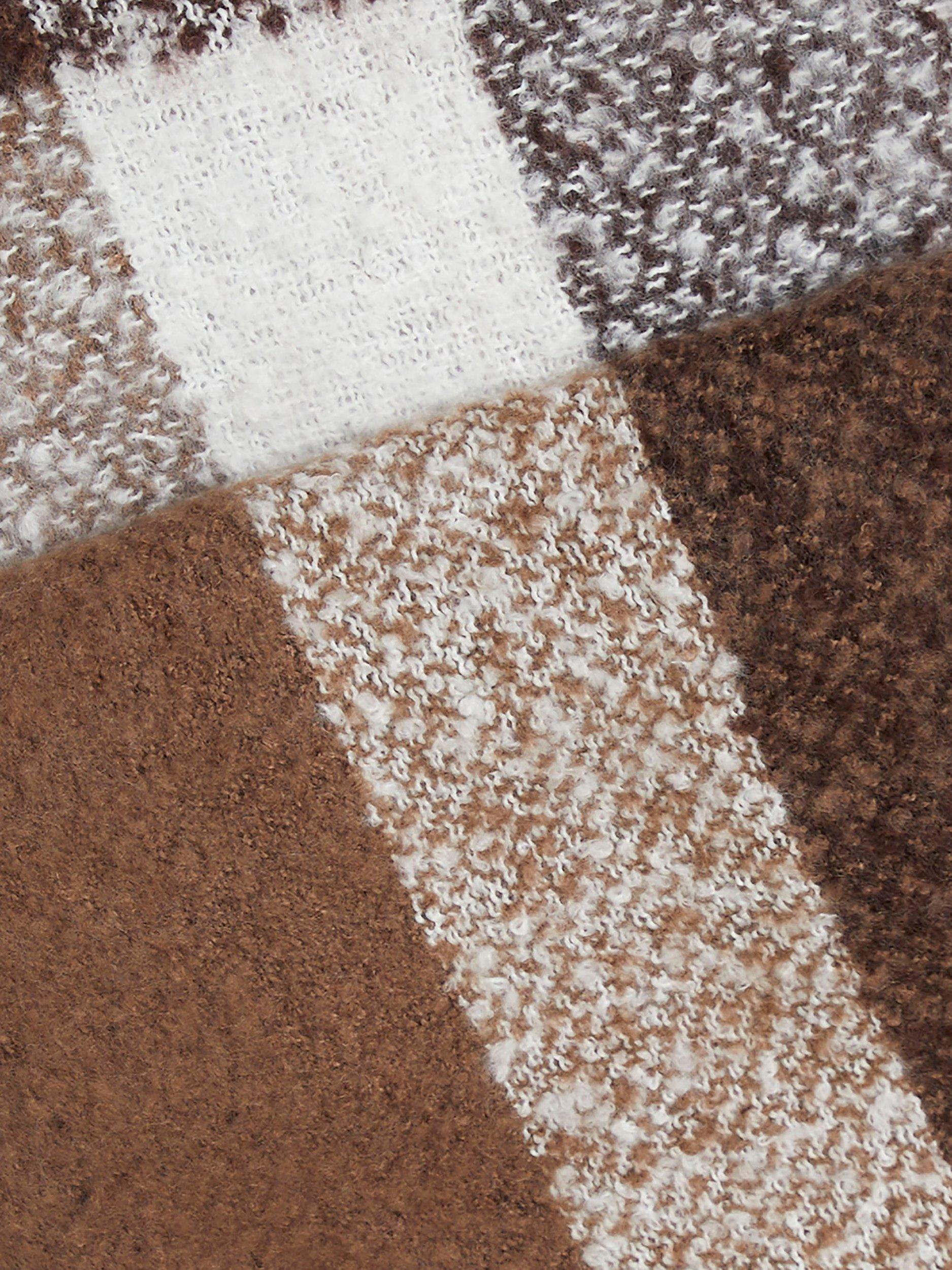 Product image 3 of 3, which shows James Lakeland Jumbo Check Scarf, Multi, One Size