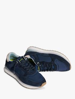 HOFF City Milano Suede Blend Trainers, Blue/Multi - view 2, Blue/Multi