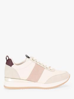 Carvela Frame Runner Trainers, White/Multi, White/Multi