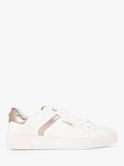 Carvela Daze Trainers, White/Rose Gold