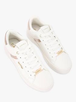Carvela Daze Trainers - view 2, White/Rose Gold