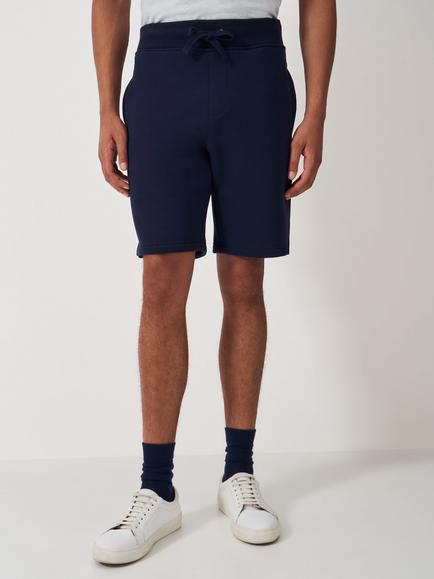 Crew Clothing Sweat Shorts, Dark Blue