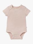 MORI Baby Ribbed Short Sleeve Bodysuit