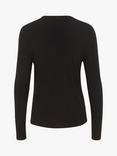 MY ESSENTIAL WARDROBE Nupti Knot Detail Blouse, Black