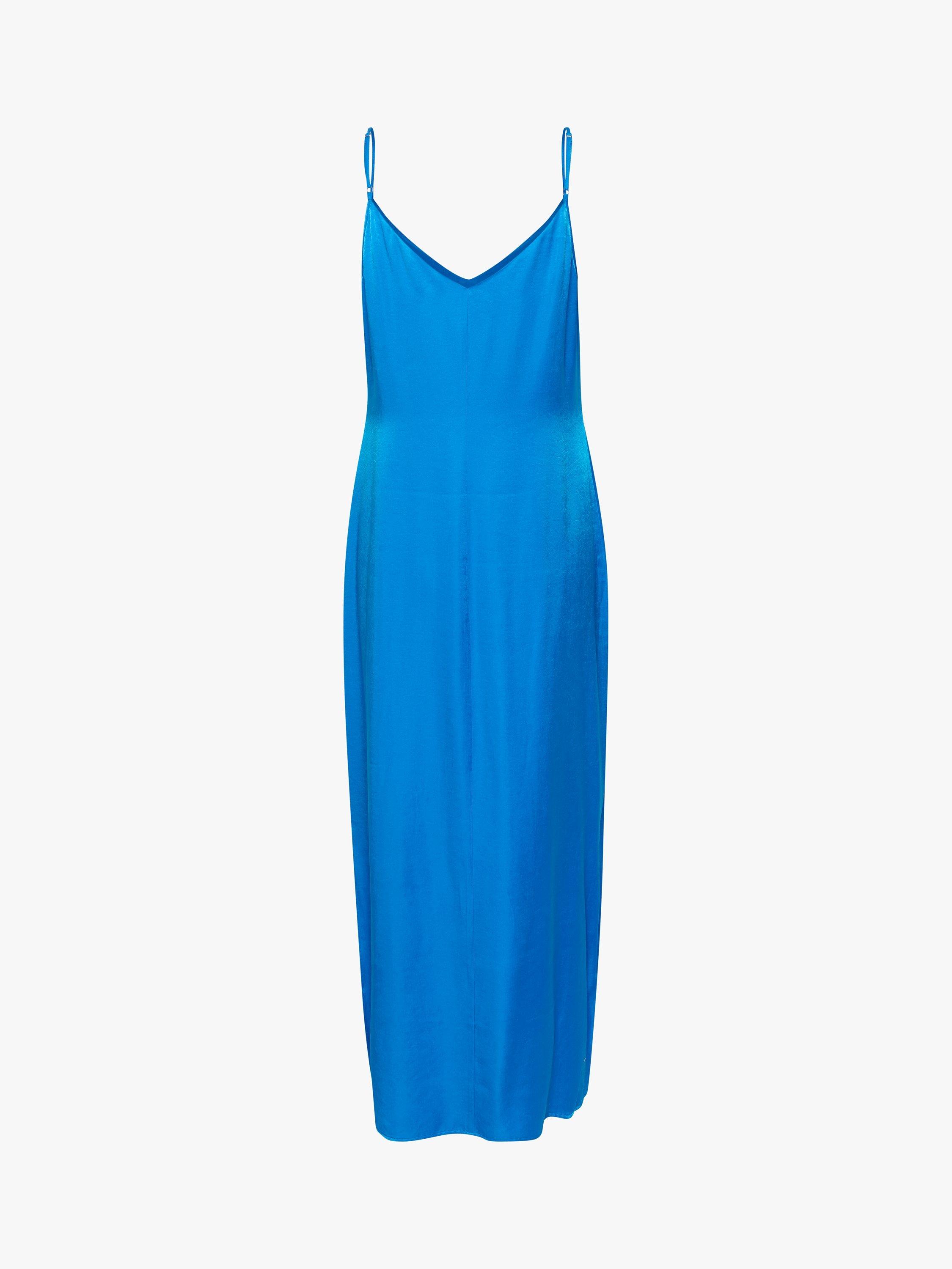 Product image 2 of 2, which shows MY ESSENTIAL WARDROBE Estelle Maxi Slip Dress, Directoire Blue, 8