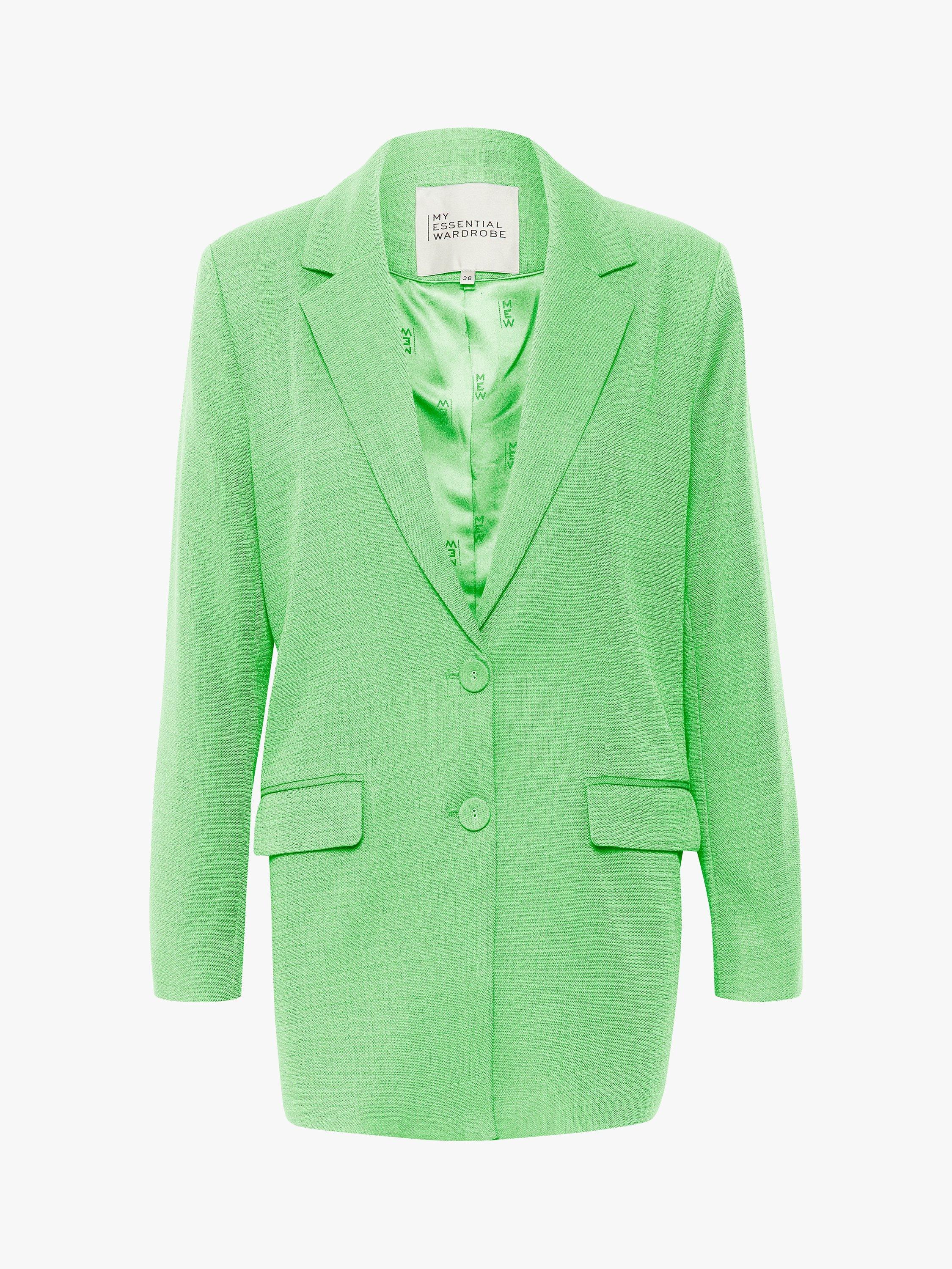 MY ESSENTIAL WARDROBE Carla Single Breasted Blazer, Irish Green, 8