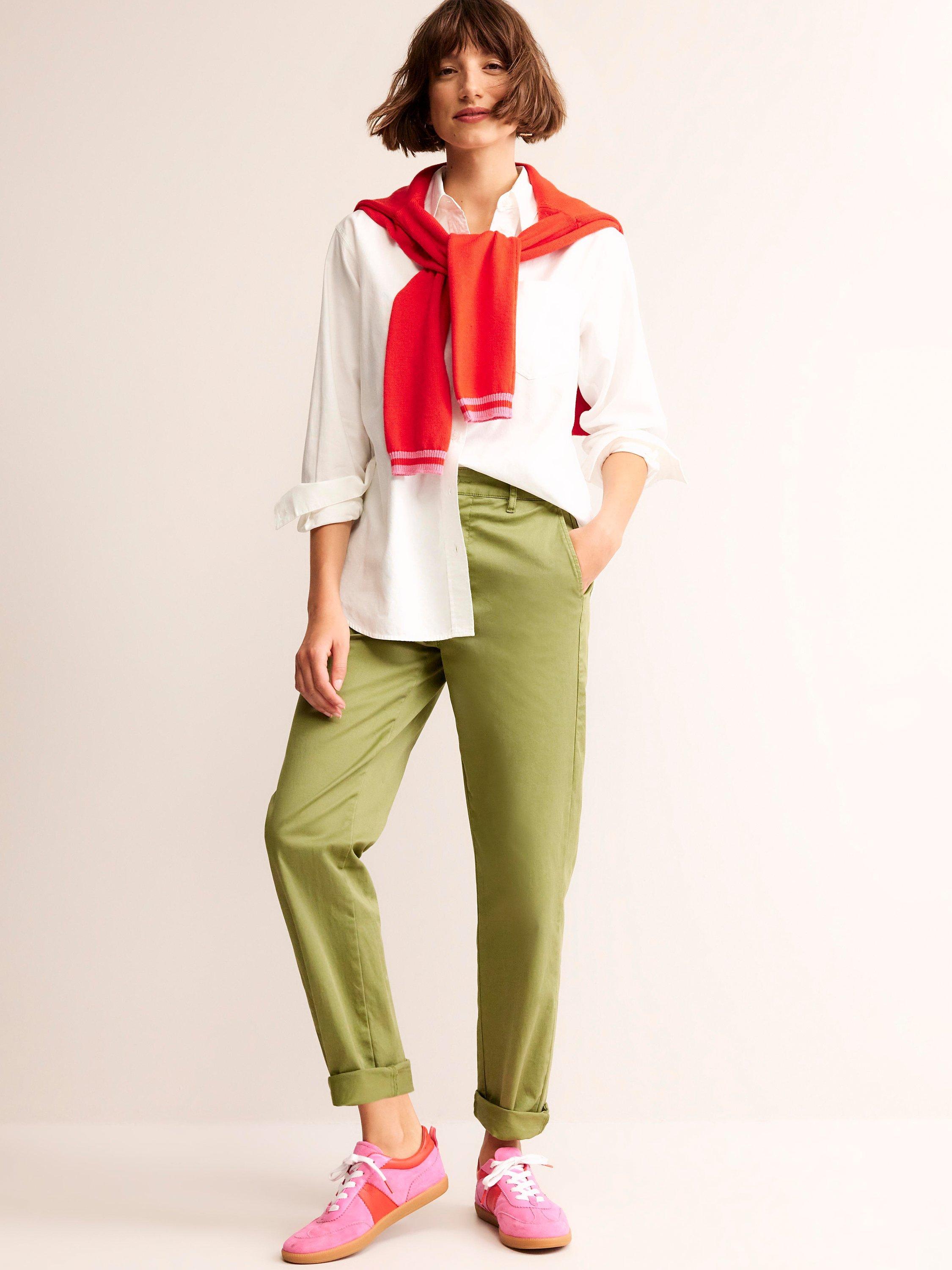 Boden Barnsbury Chino Trousers, Mayfly
