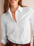 Boden Sienna Cotton Shirt, White