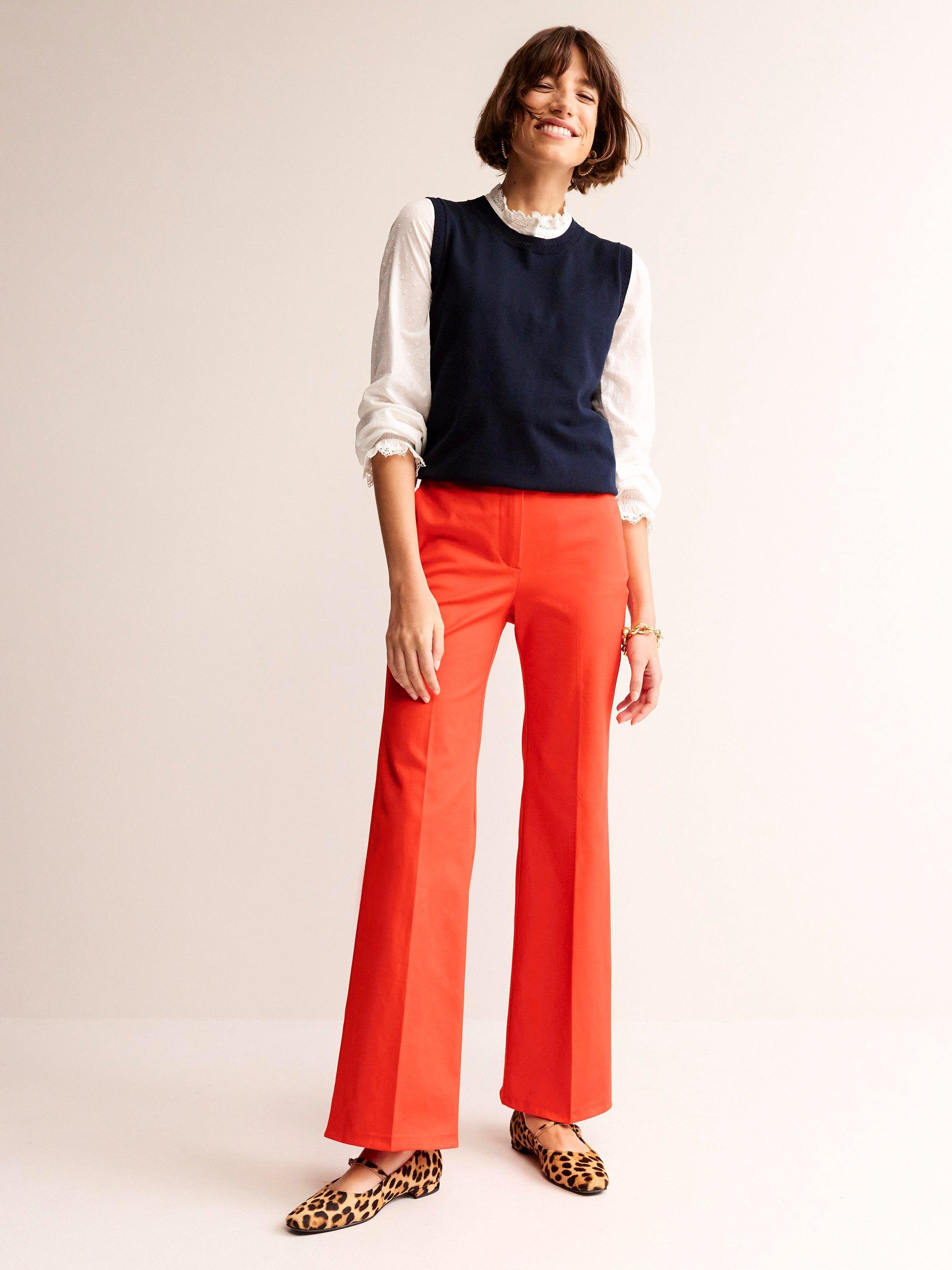 Boden Brompton Bi-Stretch Trousers, Fiesta