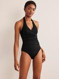 Boden Levanzo Ruched Halterneck Swimsuit