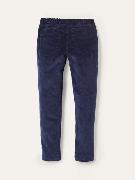Mini Boden Kids' Corduroy Leggings, School Navy - view 2, School Navy