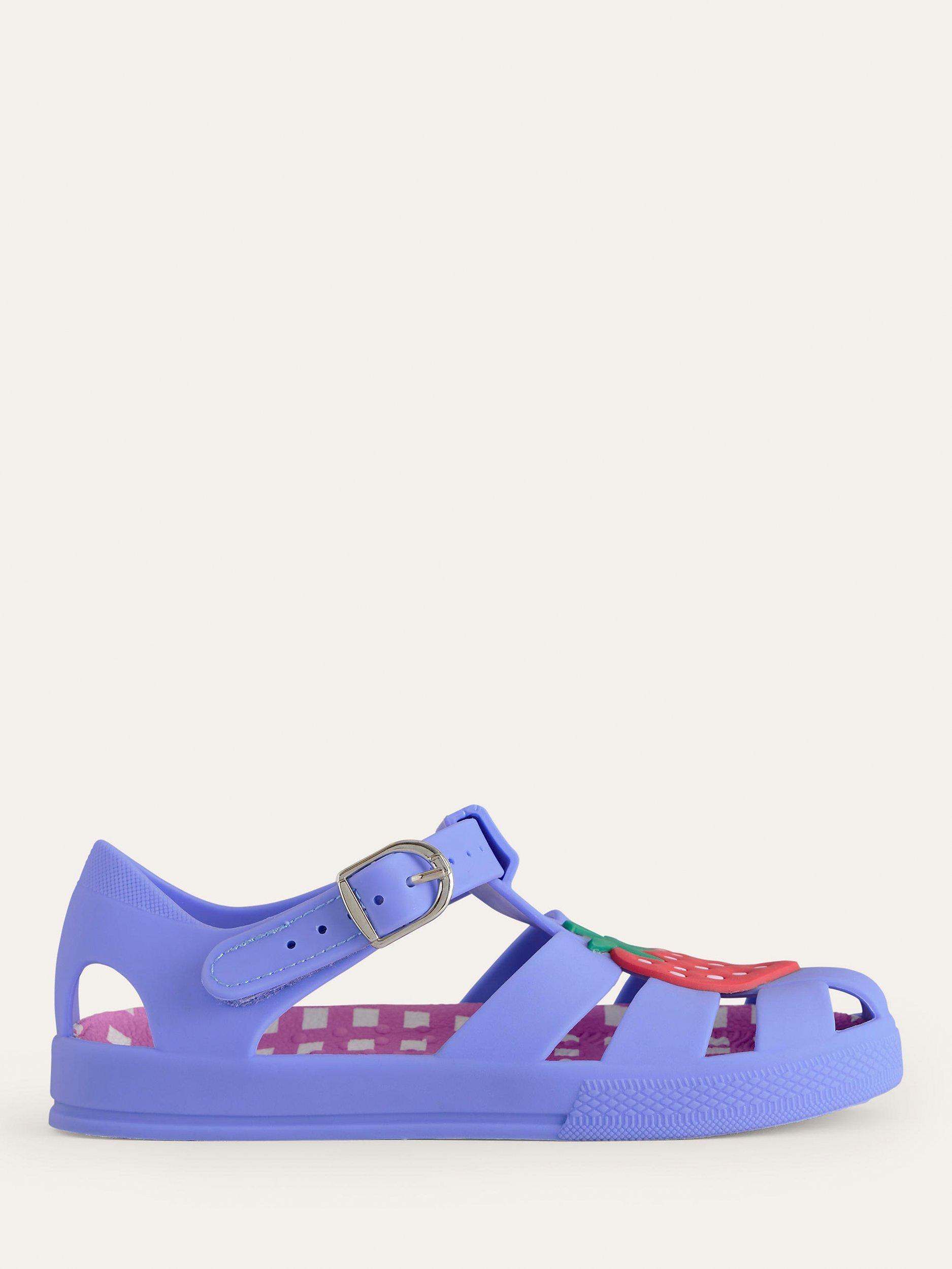Mini Boden Kids Strawberry Jelly Shoes Purple