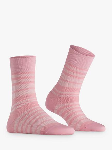 FALKE Sensitive Sunset Stripe Ankle Socks - view 2, Rose