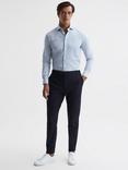 Reiss Found Slim Trousers, Navy