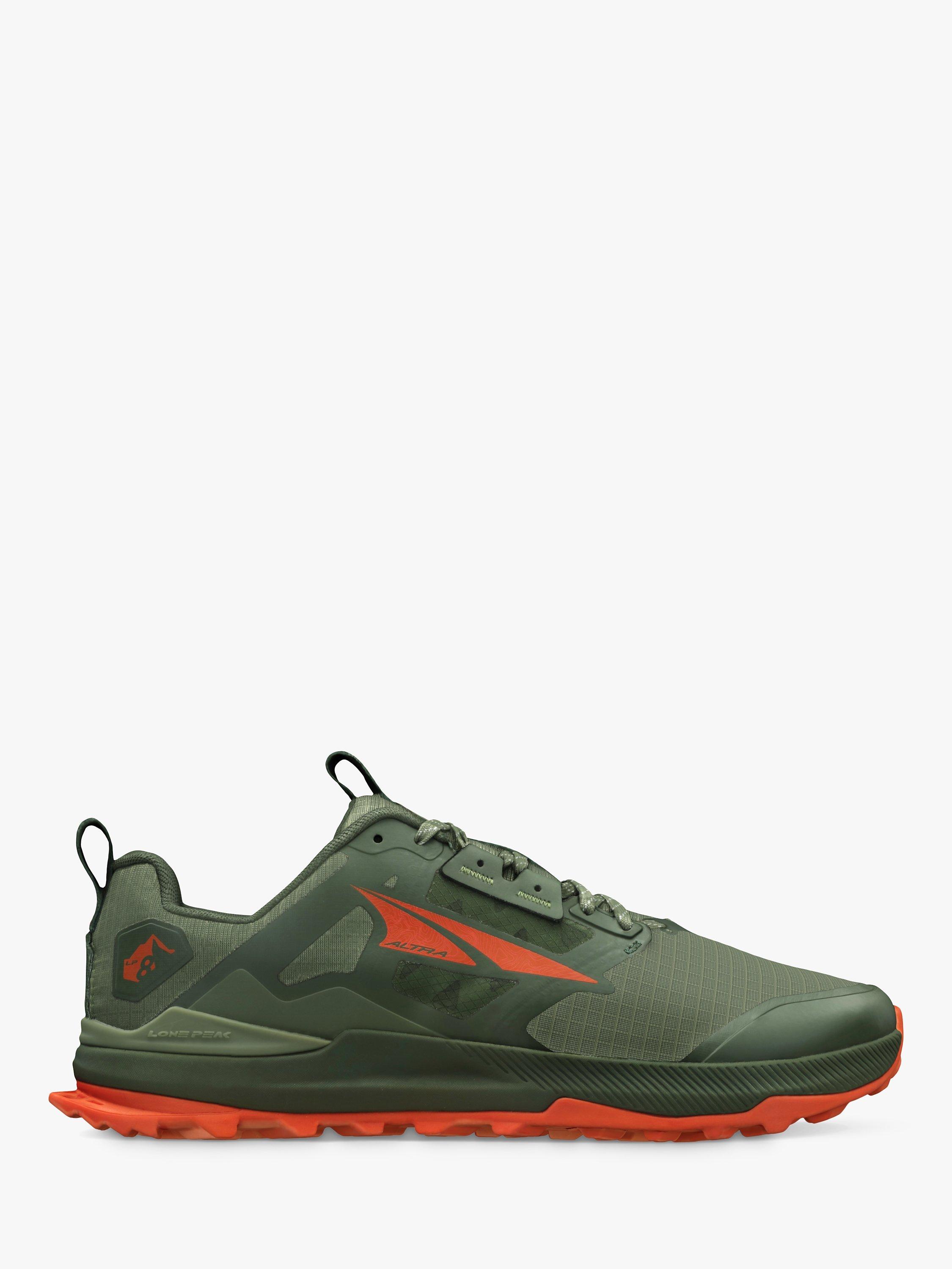 Altra Lone Peak 8  2 Men's Trail Running Shoes, Dusty Olive