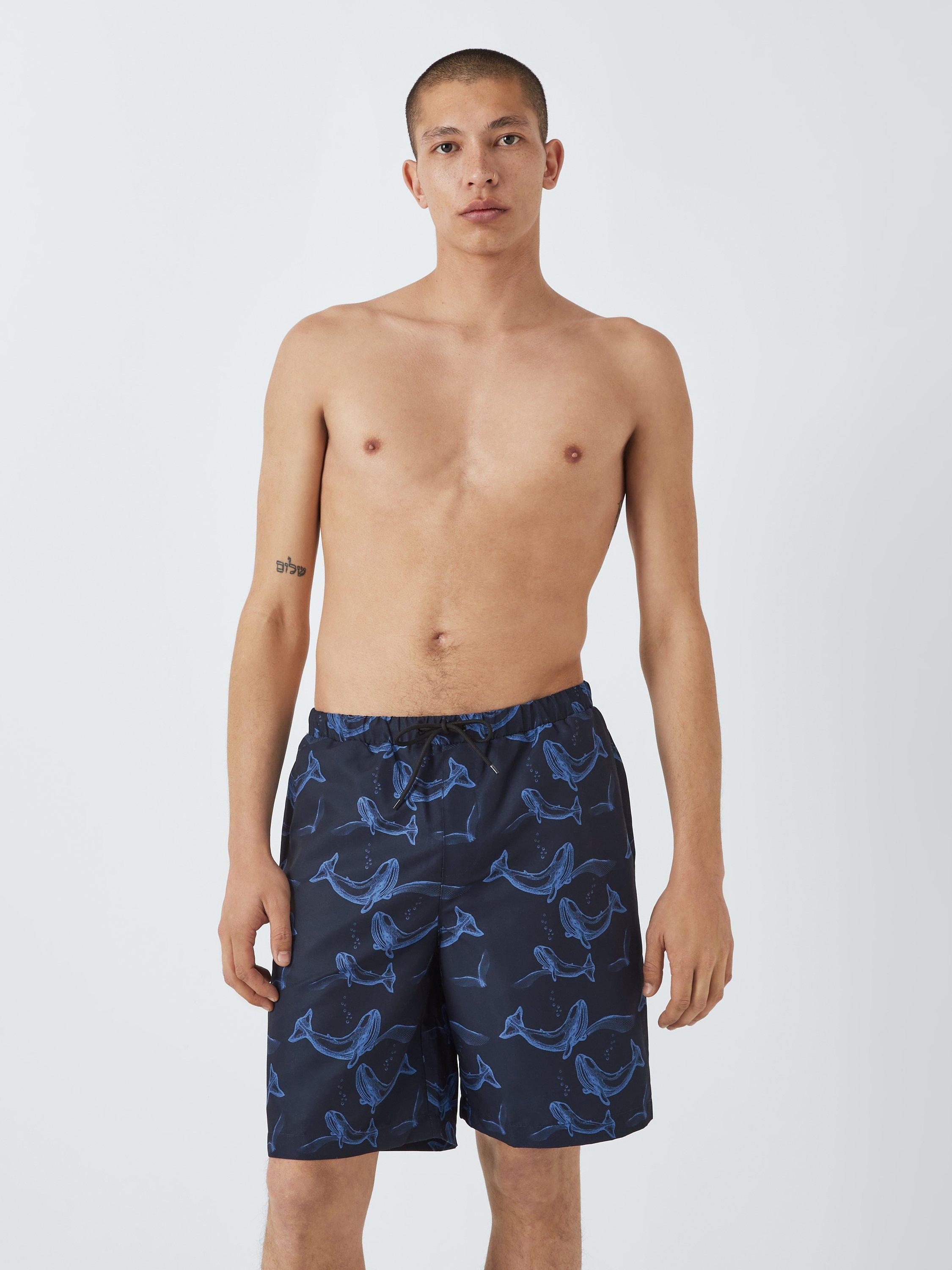 Their Nibs Whale Print Swim Shorts