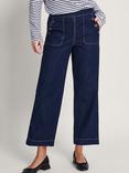 Monsoon Harper Short Cropped Denim Trousers