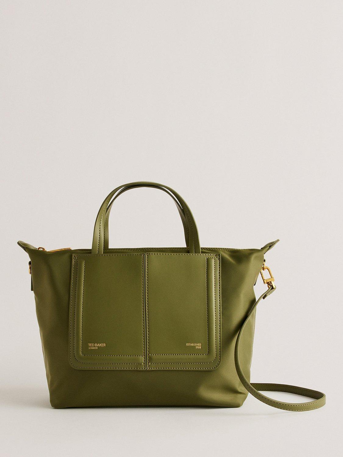 Ted Baker Voyena Small Tote Bag, Dark Green