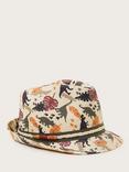 Monsoon Kids' Dino Print Trilby Hat, Multi