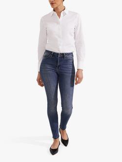 Hobbs Gia Sculpting Jeans, Mid Wash, Mid Wash