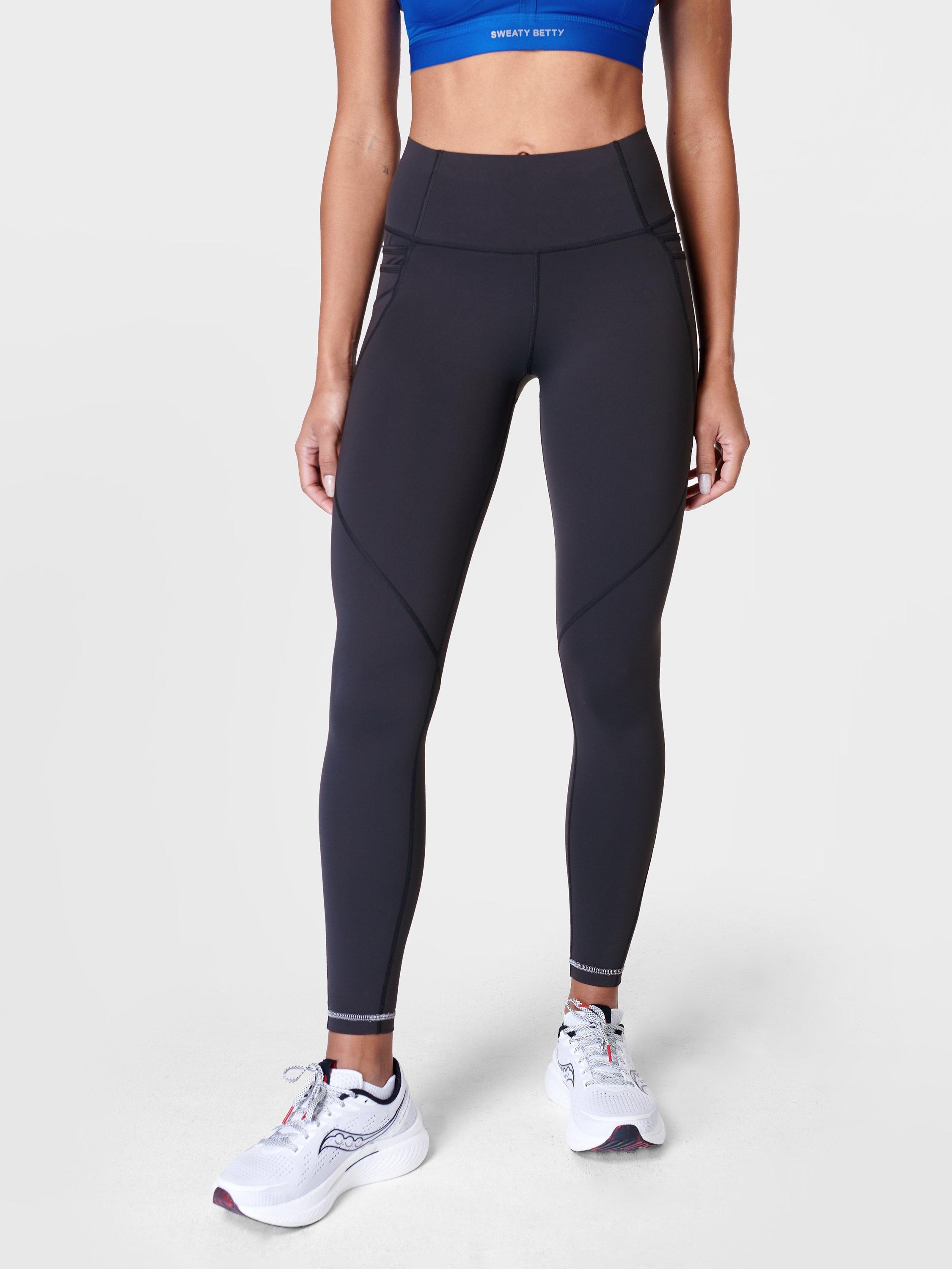 Product image 1 of 6, which shows Sweaty Betty Power Pro Gym Leggings, Black, XXS