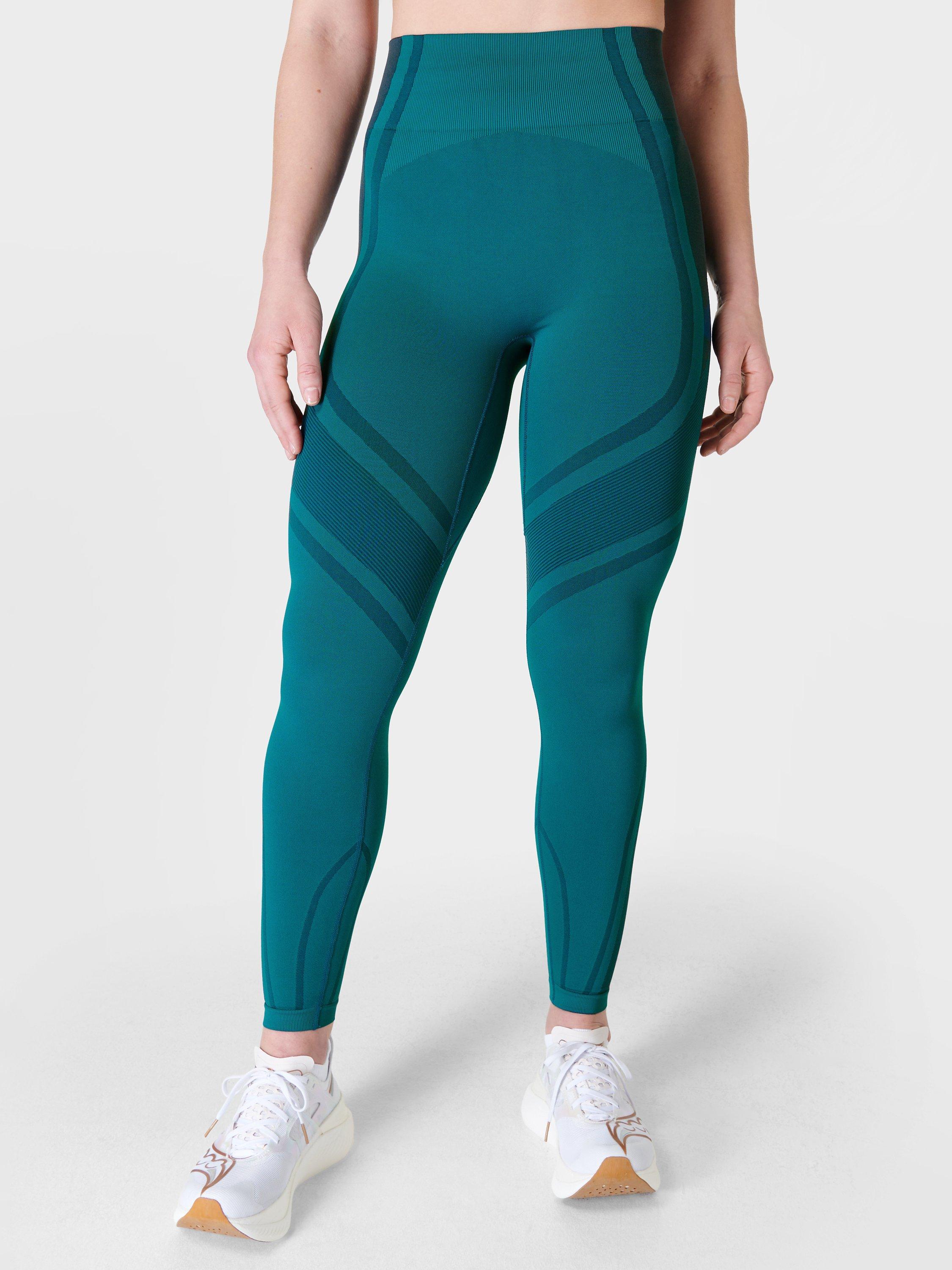 Dark blue workout leggings deals