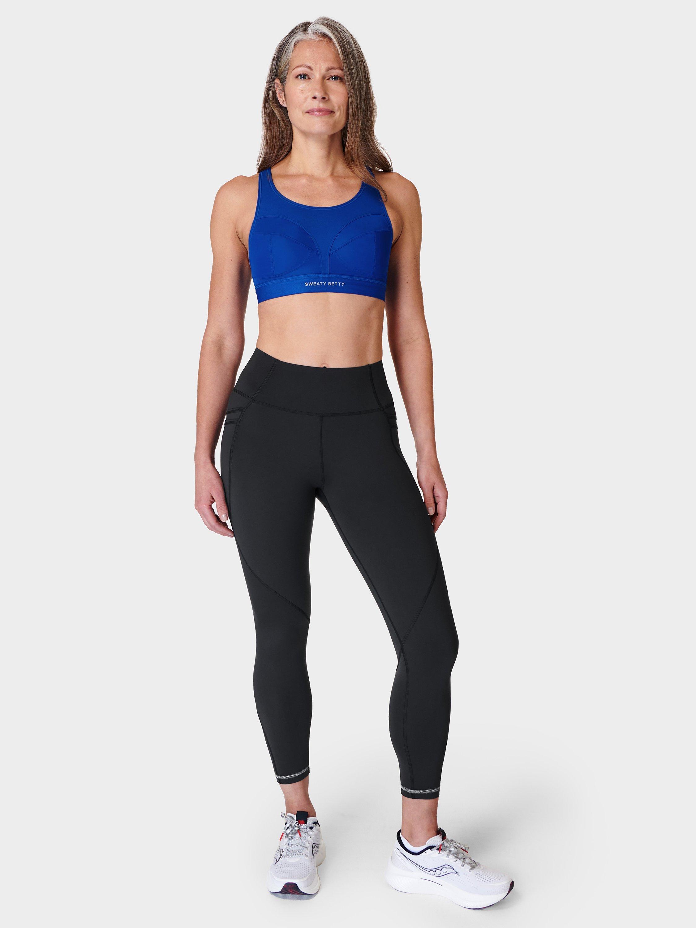 Product image 3 of 6, which shows Sweaty Betty Power Pro 7/8 Gym Leggings, Black, XXS