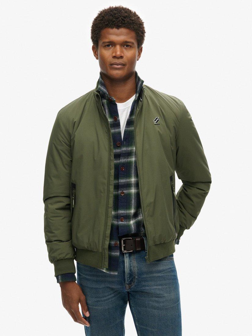 Superdry Training Harrington Jacket Green