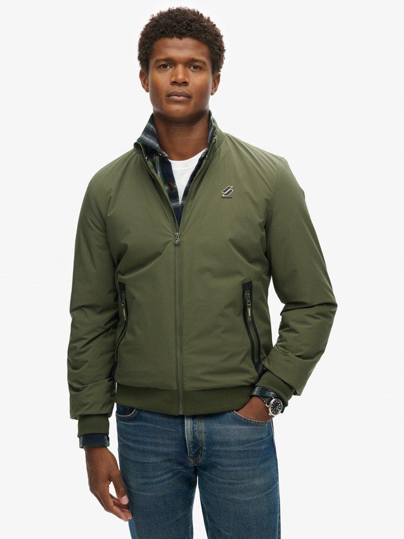 Superdry Training Harrington Jacket, Green, XXXL