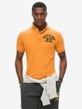 Superdry Vintage Athletic Polo Shirt, Track Gold