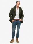 Superdry The Merchant Store Cotton Long Sleeve Shirt, Optic