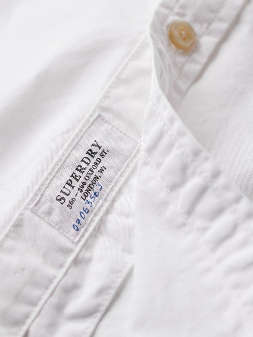 Product image 3 of 6, which shows Superdry The Merchant Store Cotton Long Sleeve Shirt, Optic, S