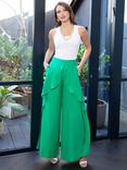 HotSquash Palazzo Side Frill Trousers