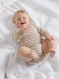 Polarn O. Pyret Baby GOTS Organic Cotton Stripe Bodysuit