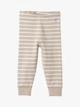 Polarn O. Pyret Kids' GOTS Organic Cotton Stripe Leggings