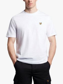 Lyle & Scott Slub Short Sleeve T-Shirt, White