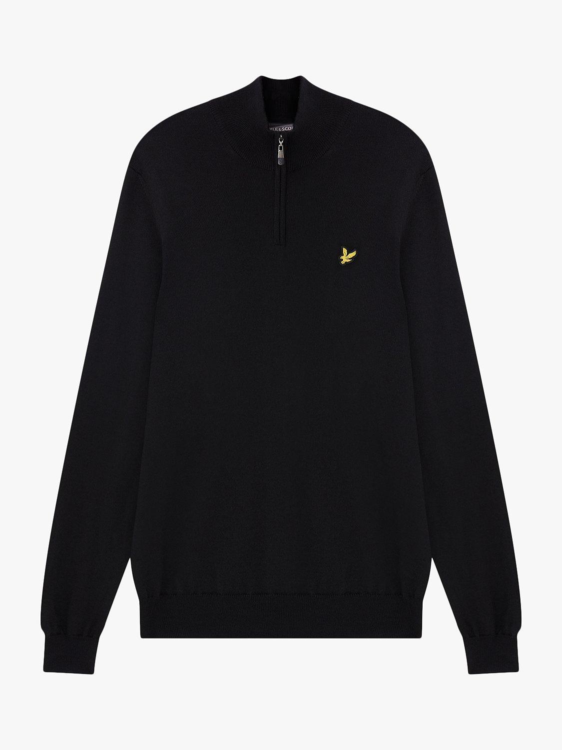 Lyle Scott Felpa Cappuccio ML416VOG Z865 Nero Nero/M