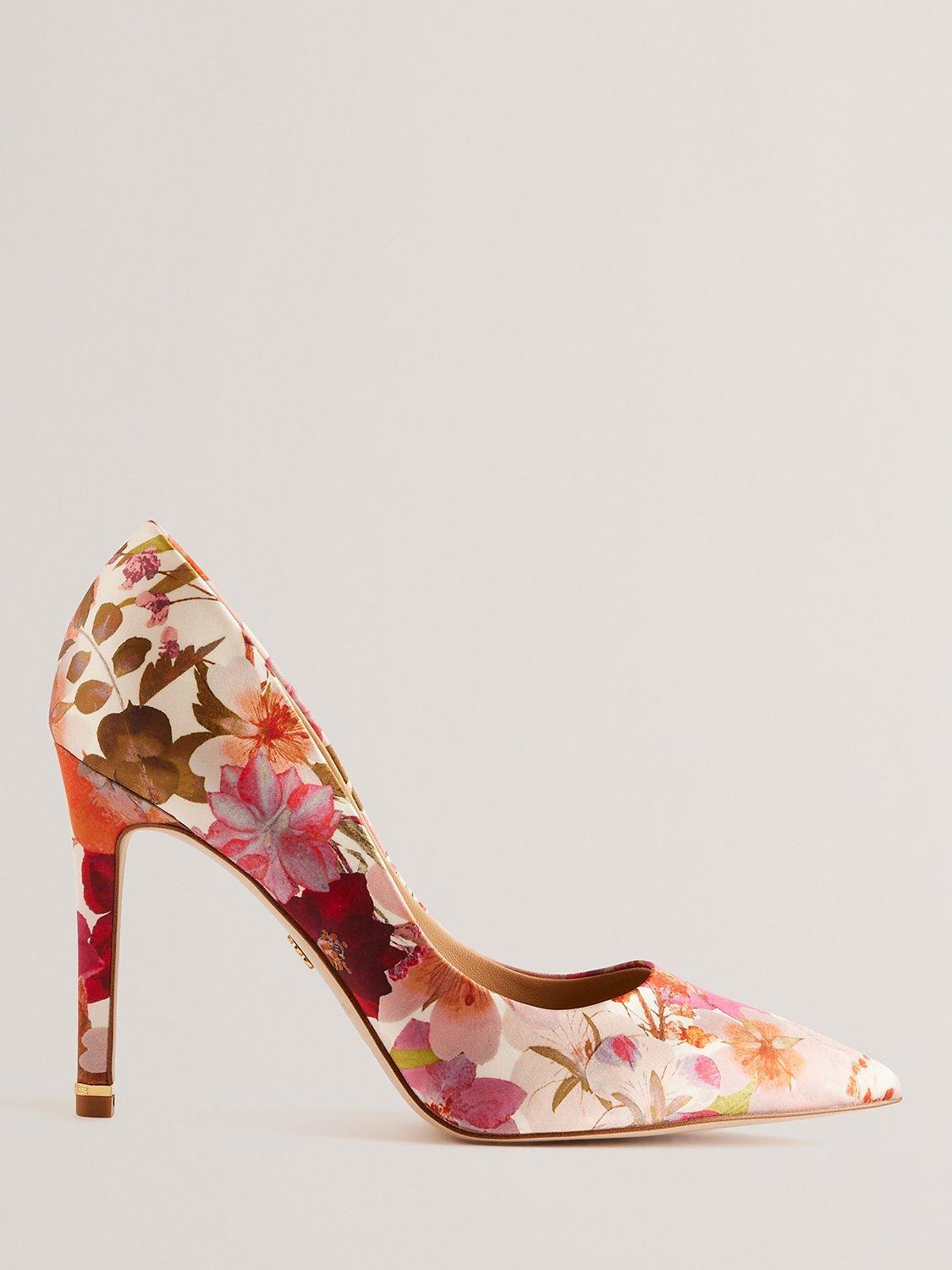 Ted Baker Carai Floral High Heel Court Shoes Multi