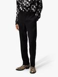 J.Lindeberg Lois WR Flannel Trousers, Black