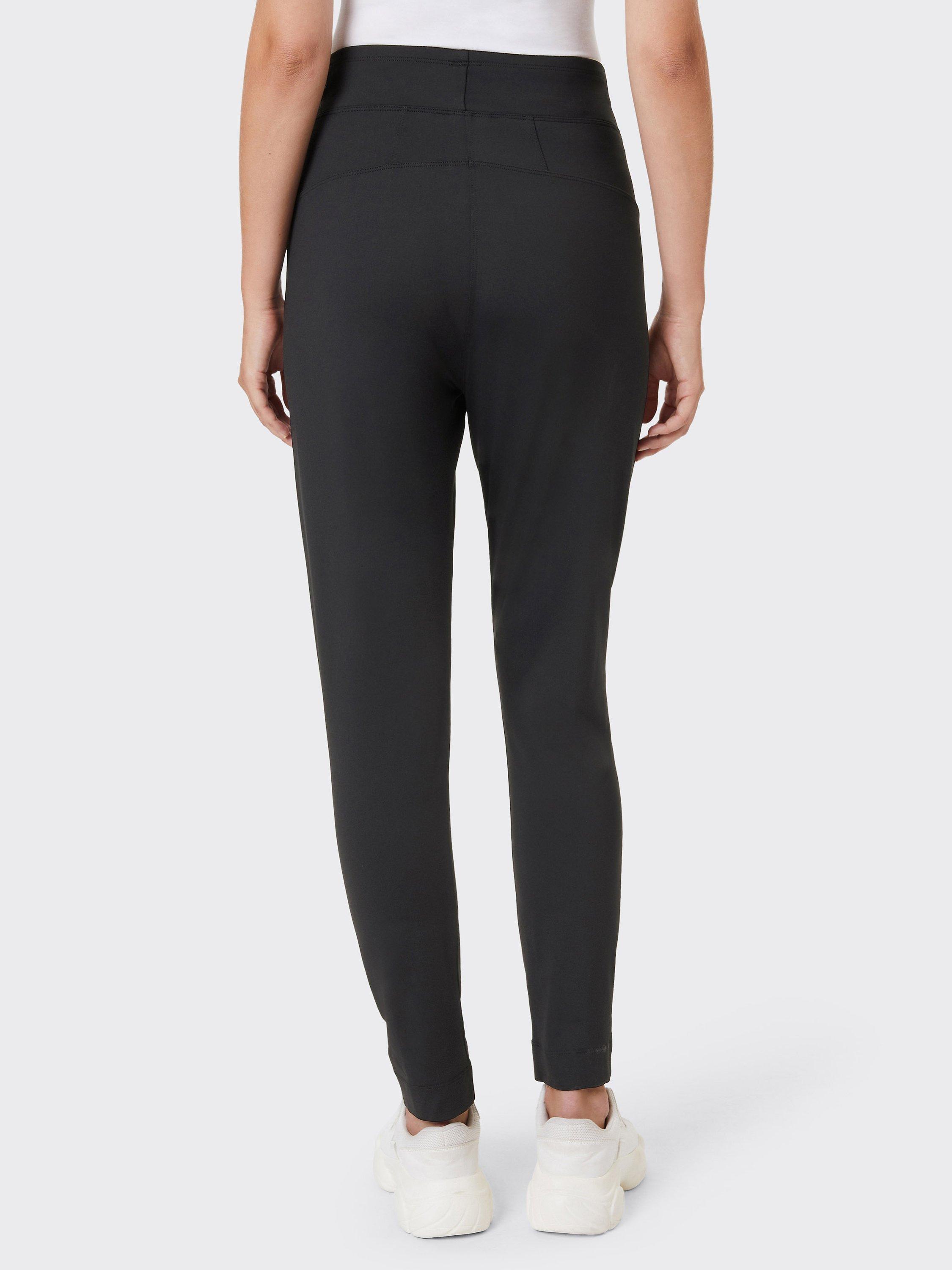 Product image 2 of 7, which shows Venice Beach Shenley Straight Joggers, Black/White, XS